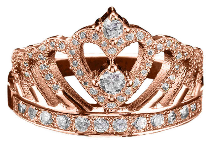 Crown Of Jewels Eternity Band Ring