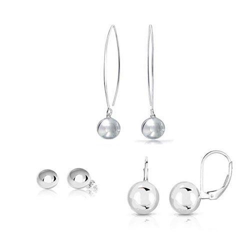 Bold Earrings Set of 3