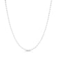 Sterling Silver Oval Bead Chain Necklace