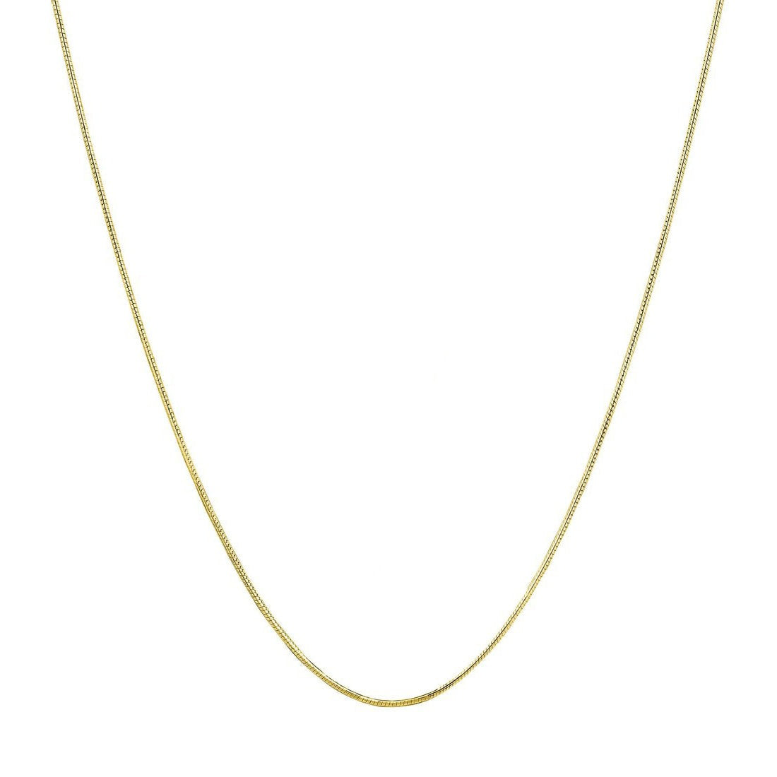 18K Gold Plated Snake Chain Necklace