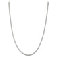  Silver Sterling Silver Box Chain Necklace