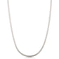 Sterling Silver Herringbone Chain Necklace in 18K Gold, Rose Gold, or Silver