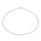 Italian Sterling Silver Bismark Anklet