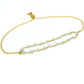 Italian Sterling Silver Adjustable Freshwater Pearl Bead Bracelet