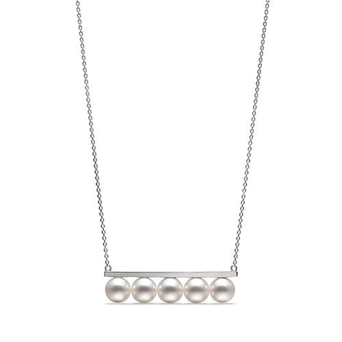 Pearl Bar Necklace