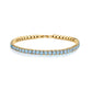 Round Cut Cubic Zirconia Tennis Bracelet