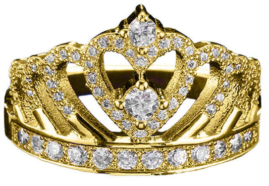 Crown Of Jewels Eternity Band Ring