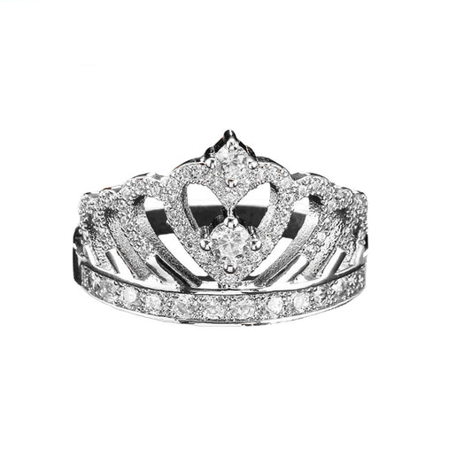 Crown Of Jewels Eternity Band Ring