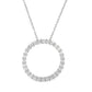 Sterling Silver Circle Of Life Necklace