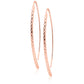 Italian Sterling Silver Threader Bar Drop Earrings – Yellow Gold & Rose Gold Options