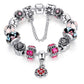 Genuine Murano And Crystal Charm Bracelets