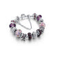 Genuine Murano and Crystal Charm Bracelet – Made With Swarovski Elements