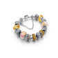 Genuine Murano and Crystal Charm Bracelet – Made With Swarovski Elements