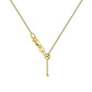 Italian Sterling Silver Adjustable Box Chain Necklace