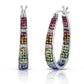 Crystal Hoop Earrings
