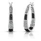 Crystal Hoop Earrings