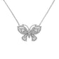 Adjustable Crystal Butterfly Necklace – Made with Swarovski Elements