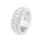 Marquise and Round Cut Cubic Zirconia Statement Ring