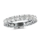Cushion Cut Eternity Band – Made with Swarovski Elements