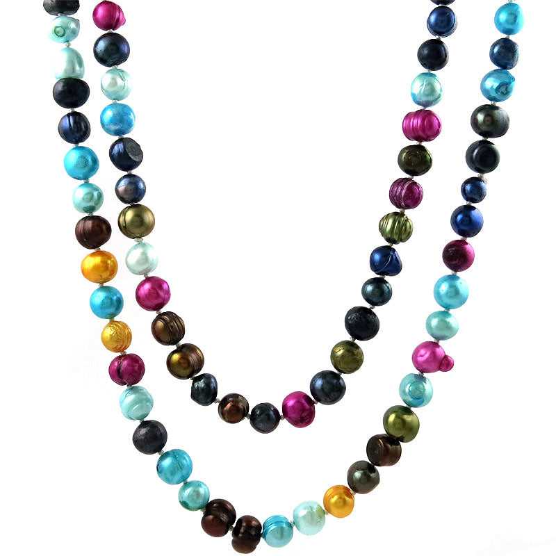 Endless Genuine Freshwater Pearl Necklace