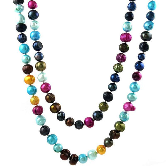 Endless Genuine Freshwater Pearl Necklace
