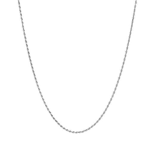 SILVER ROPE CHAIN