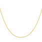 18K Gold Plated Bead Chain Necklace