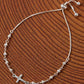 Italian Solid Sterling Silver Adjustable Rosary Cross Bracelet