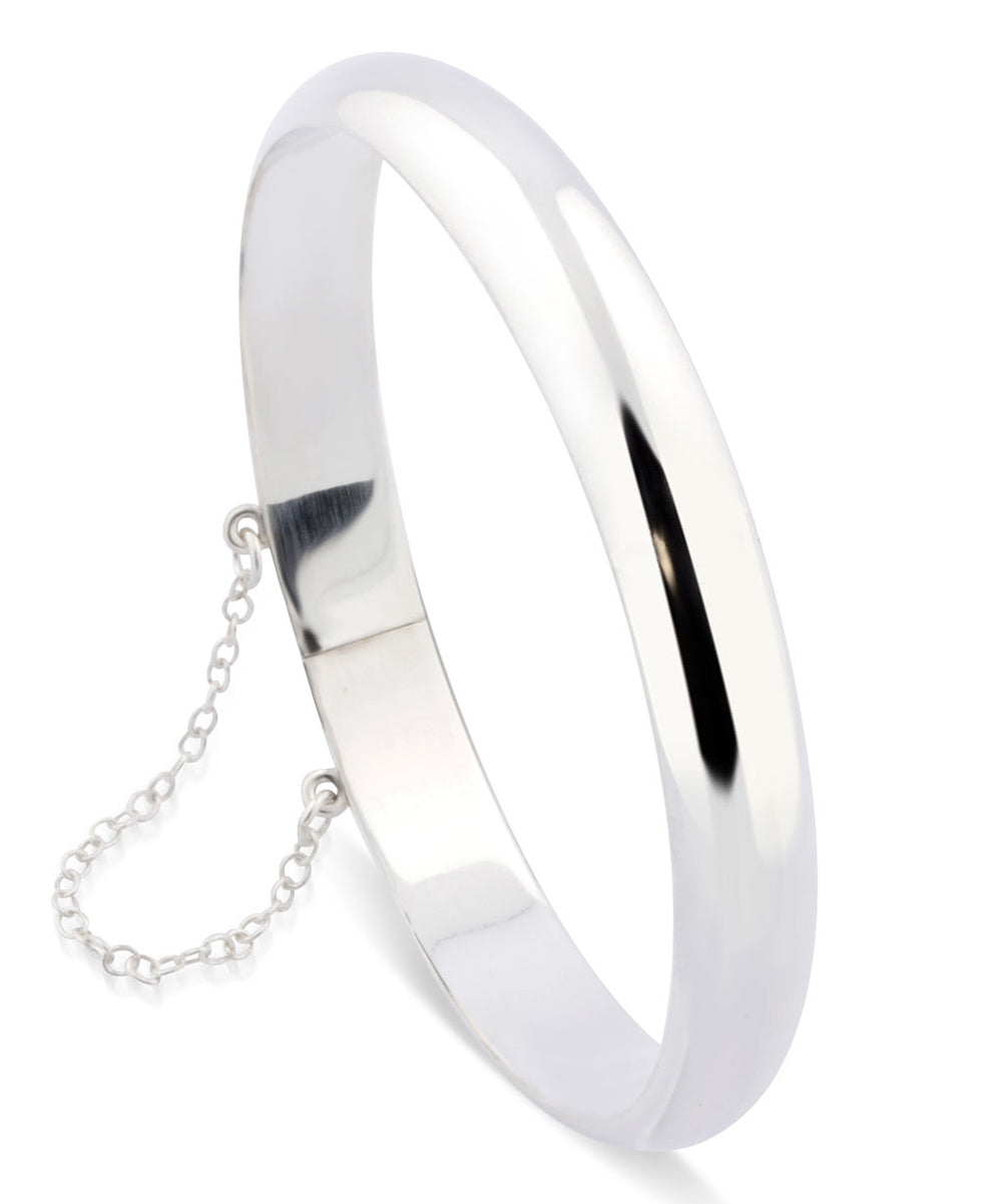 Italian Solid Sterling Silver Bangle
