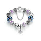 Multi Color Murano Glass Heart Charm Genuine Murano And Crystal Charm Bracelets