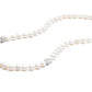 Genuine Freshwater Pearl and Crystal Ball Necklace