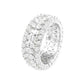 Marquise and Round Cut Eternity Band