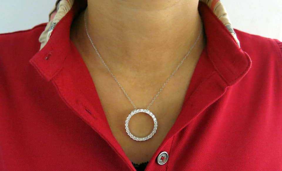 Buy Circle Of Life Sterling Silver Pendant Chain Necklace by Mannash™  Jewellery