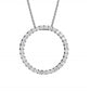Sterling Silver Circle Of Life Necklace